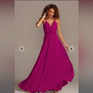 Unaltered David’s Bridal Bridesmaid dress